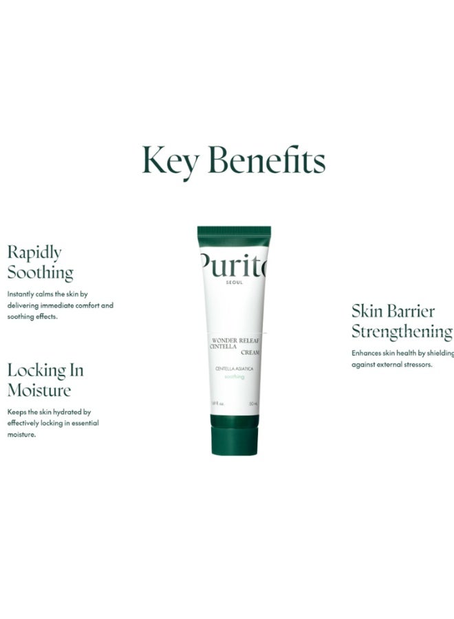 PURITO Wonder Releaf Centella Soothing Cream 50ml - Image 3